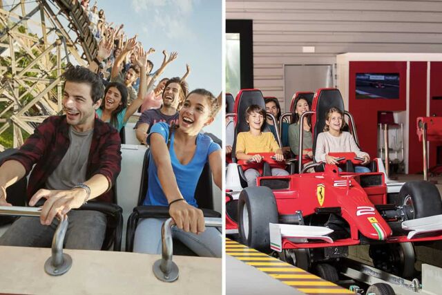 PortAventura Park + Ferrari Land: 1-Day / 2-Park