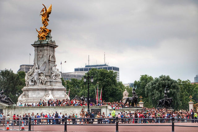 Victoria Memorial at Buckingham Palace