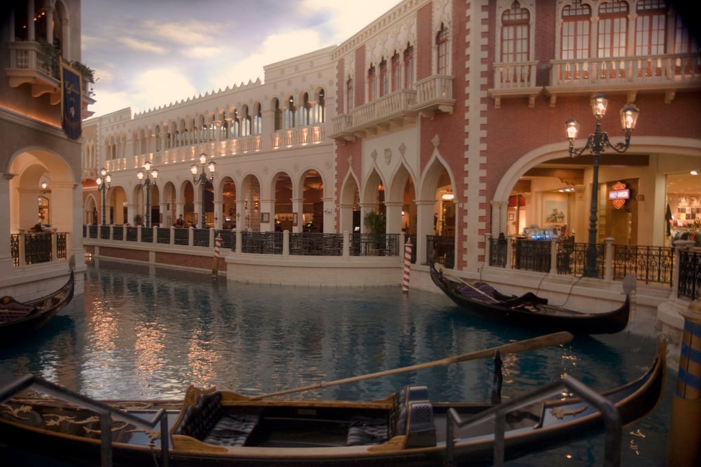 Gondolas at The Venetian