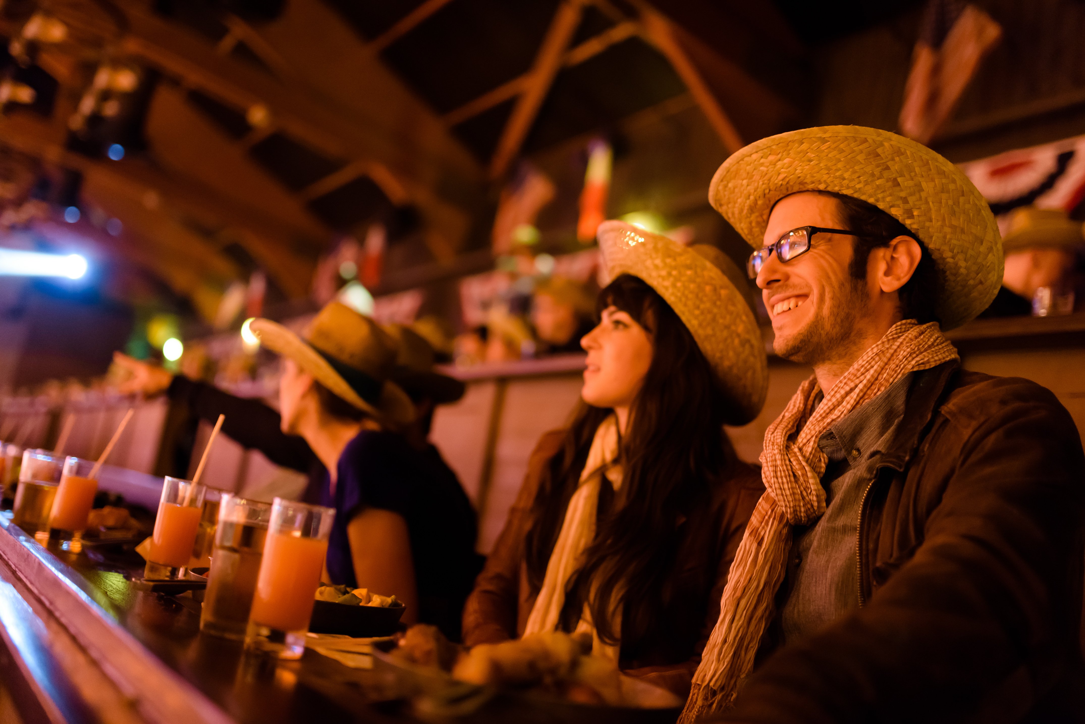 Adults at Buffalo Bill's Wild West Show