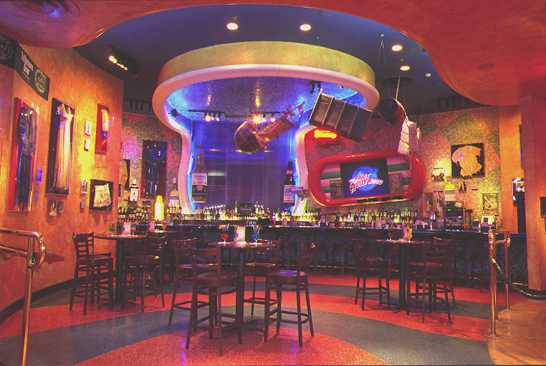 Planet Hollywood Bar at Disneyland Paris