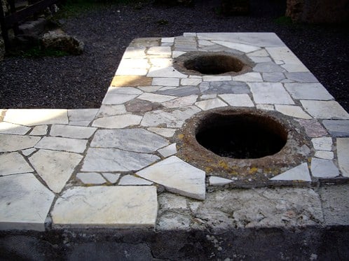 Bakers oven at Pompeii