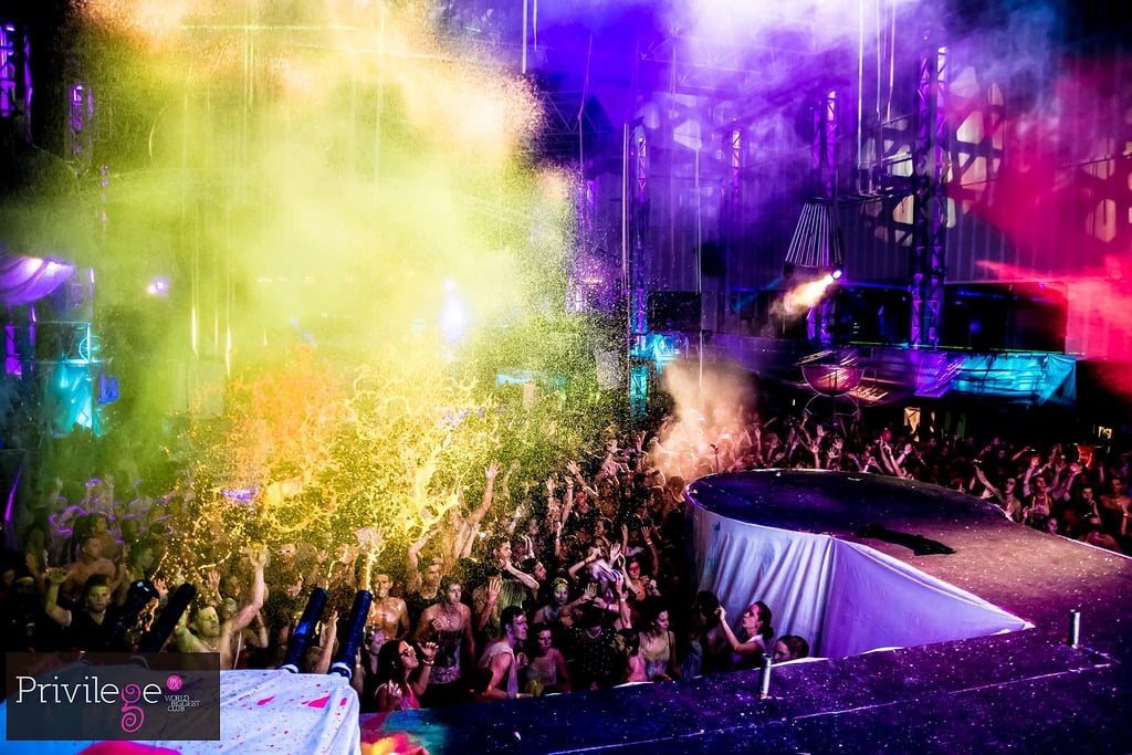 Neon Splash Paint Party at Privilege
