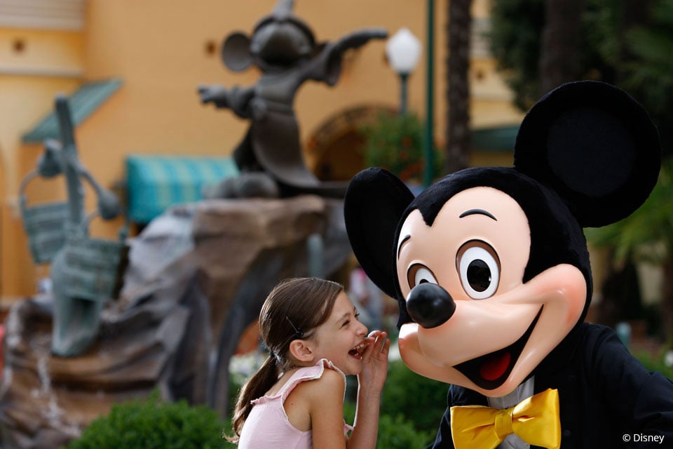 Meeting Mickey!