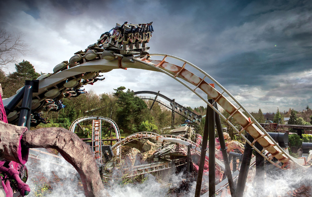 The Spine-Tingling Seven: UK’s Scariest Roller Coasters