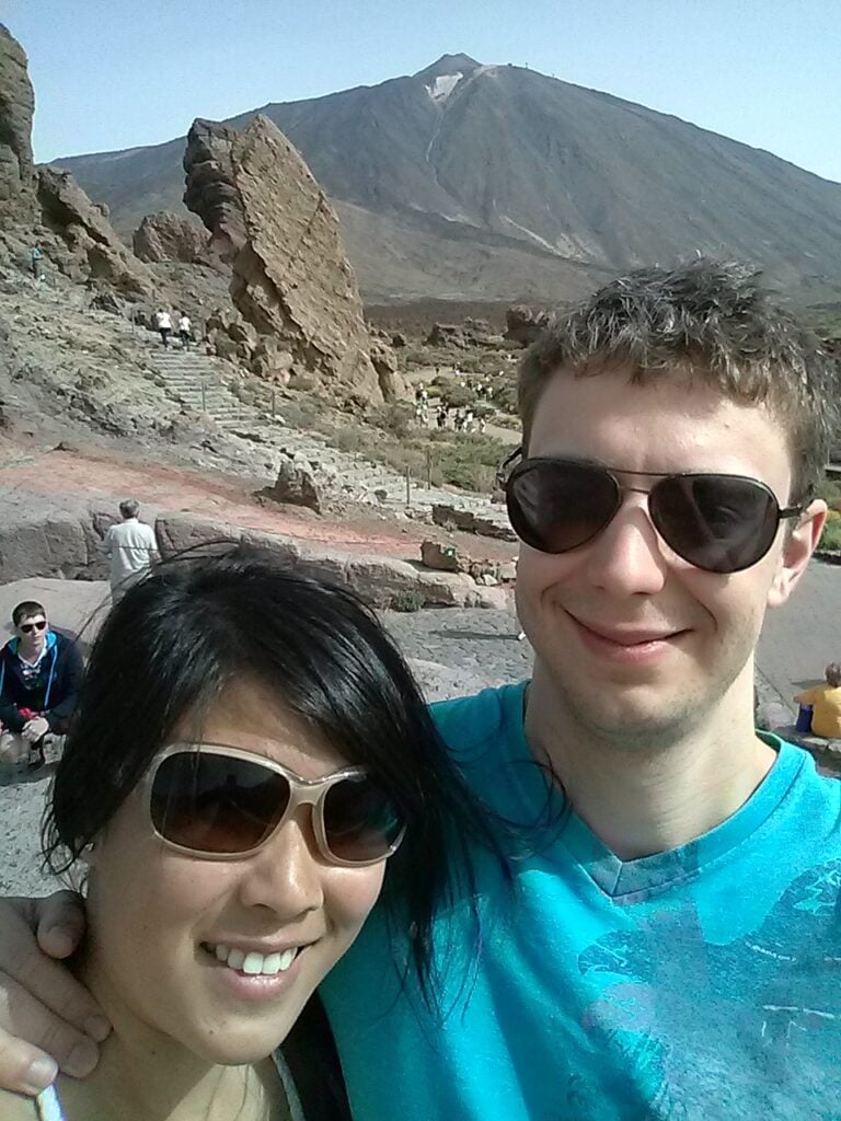 Mount Teide selfie